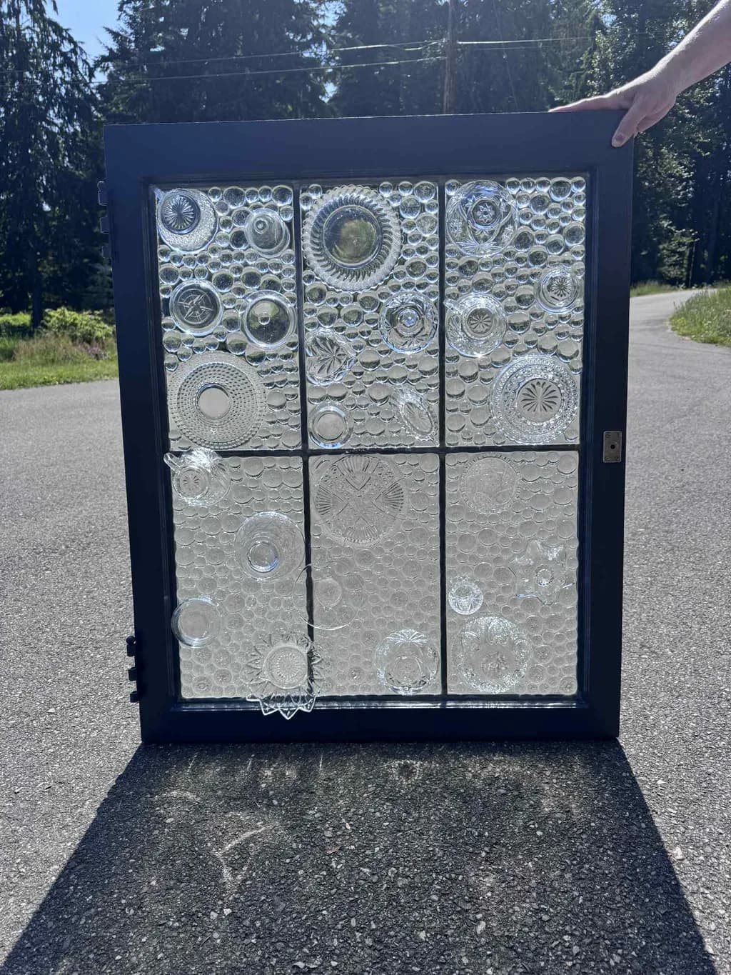 Textured Glass Panel
