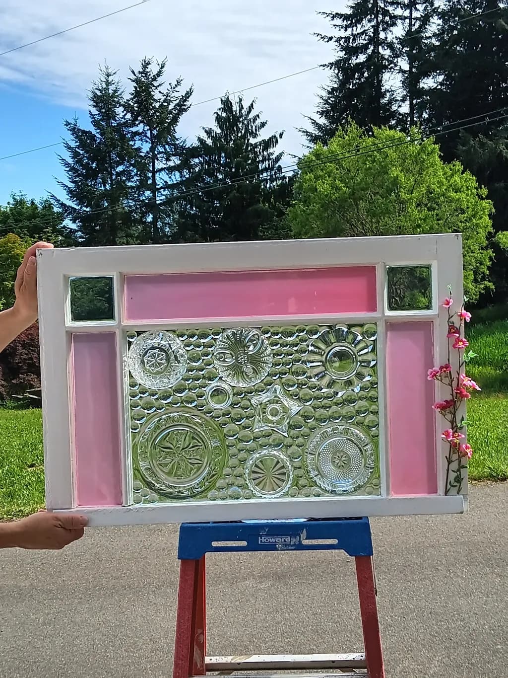 Pink Vintage Window