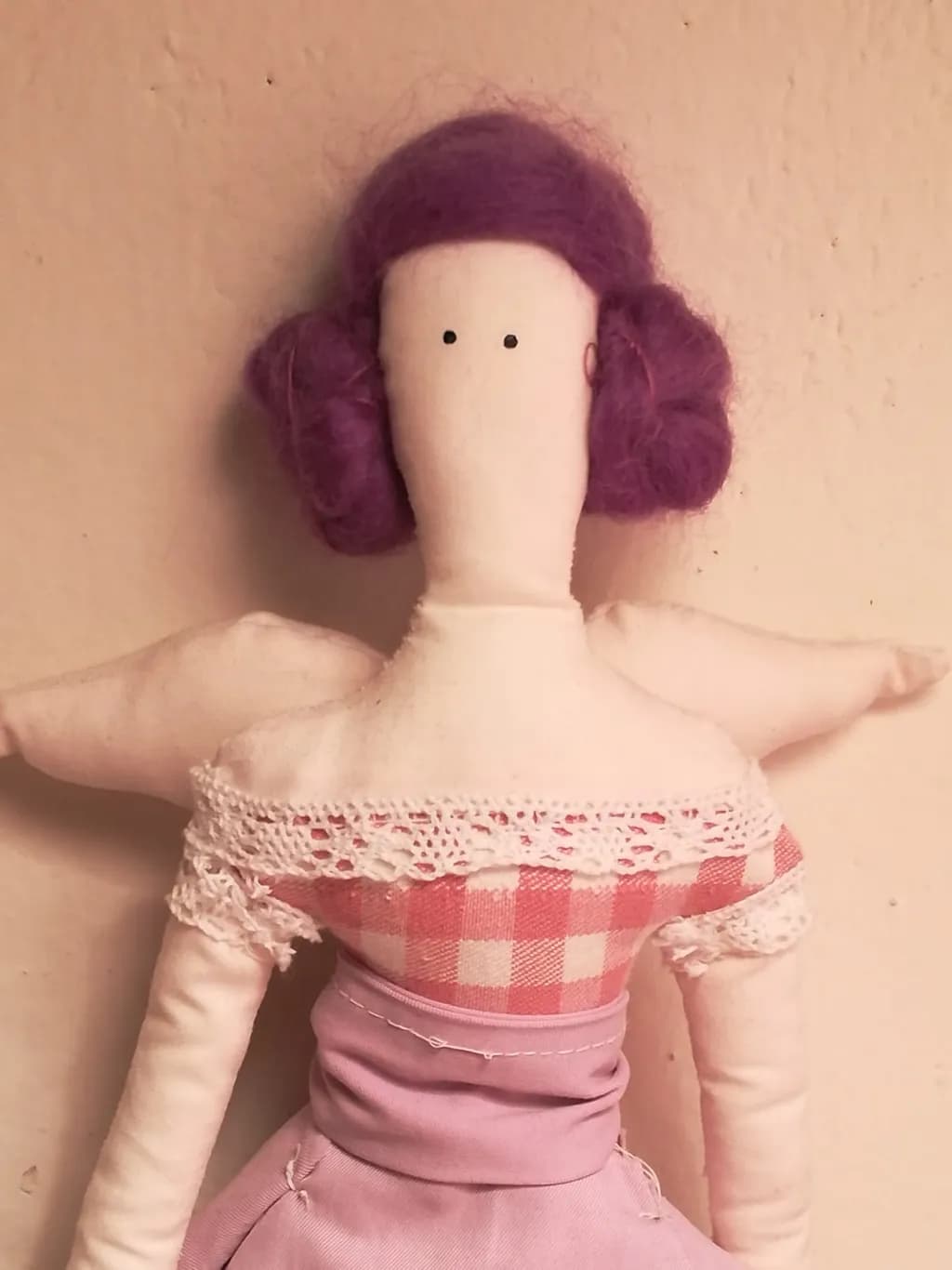 Textile Vintage Doll