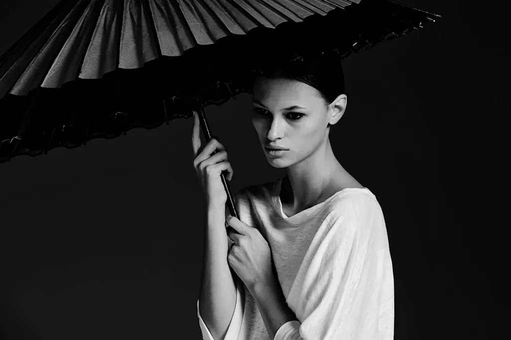 Girl With Umbrella #02