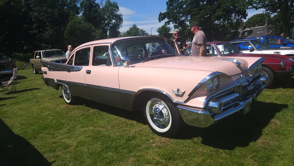 Pink Classic Car