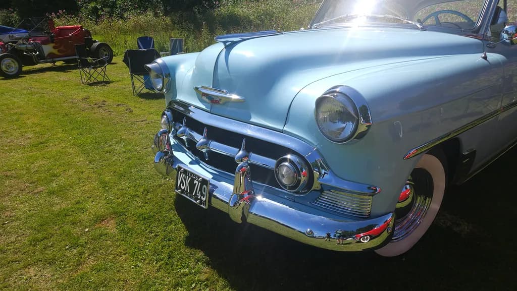Blue Chevrolet Classic