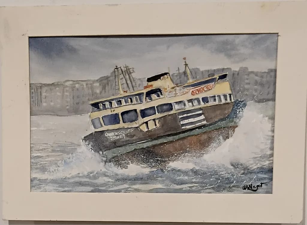 Rugged Ferry Ride