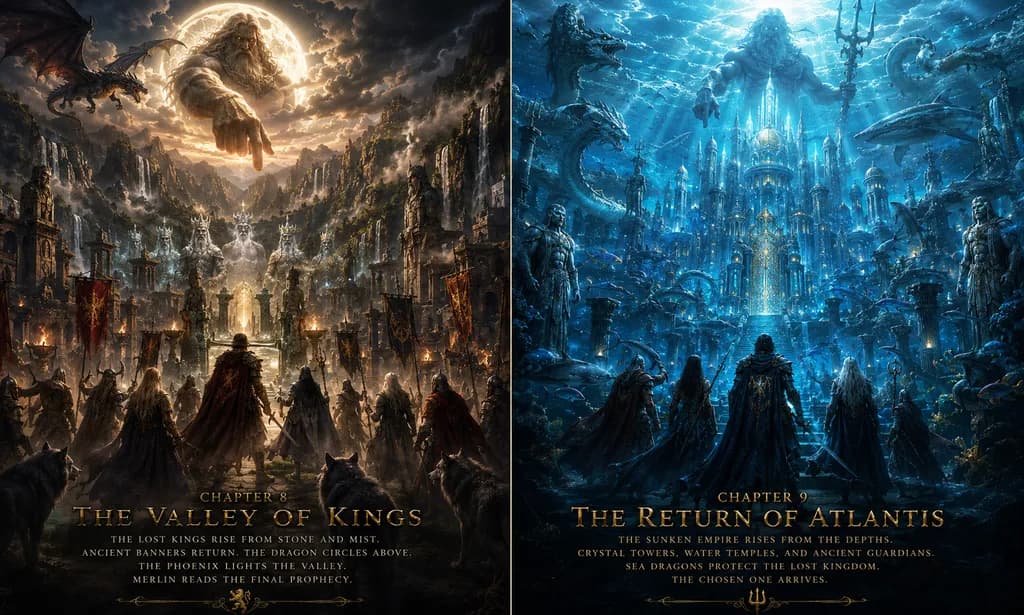 Valley of Kings and Return of Atlantis