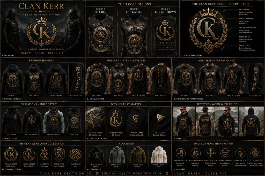 Clan Kerr Heritage Emblems