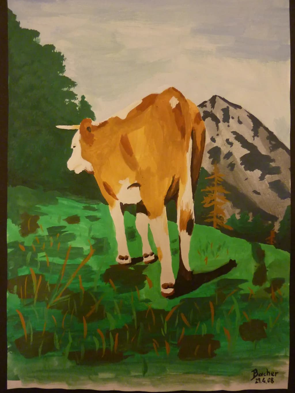 Mountain Pasture Cow