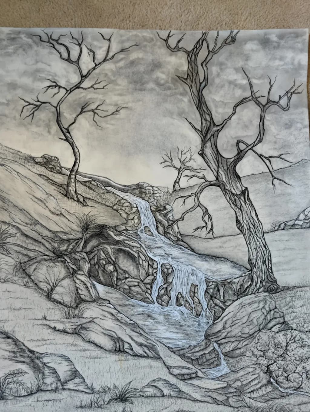 Bare Branches Cascade