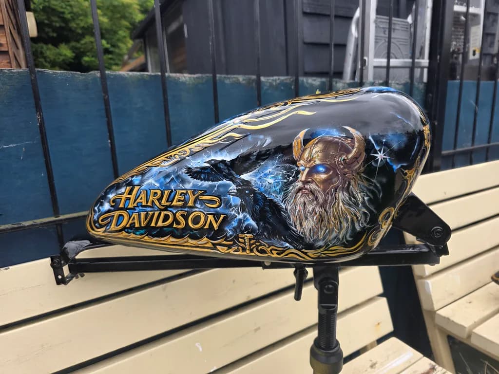Viking Thunder Harley Tank
