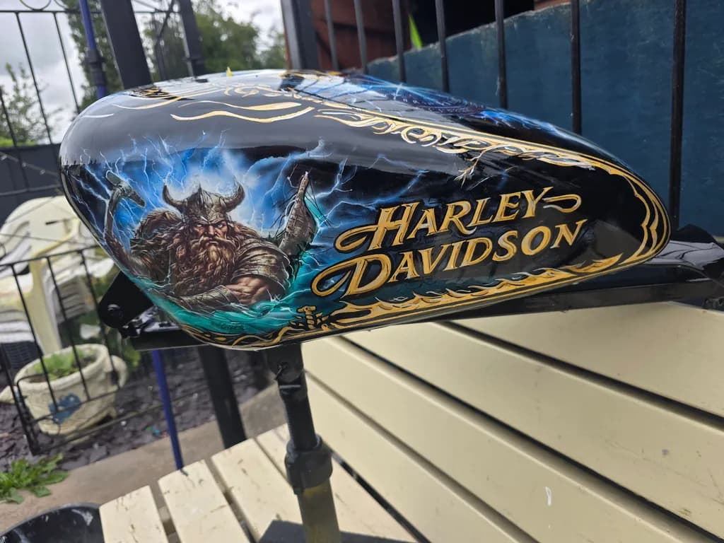 Viking Thunder Harley Tank
