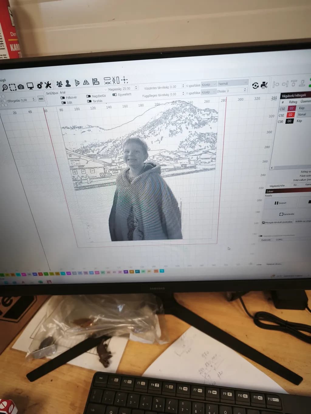 Digital Portrait Draft