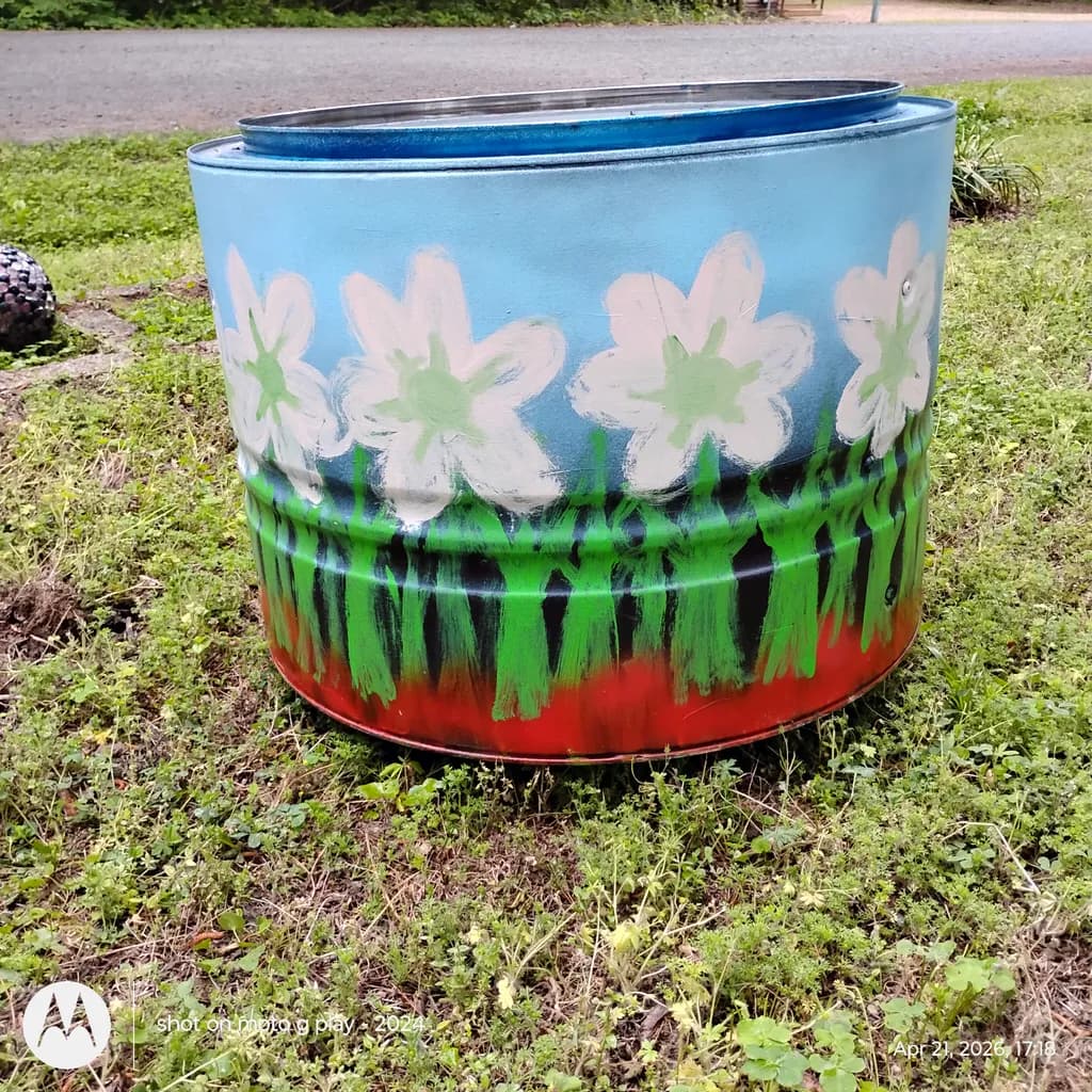 Floral Barrel Bloom