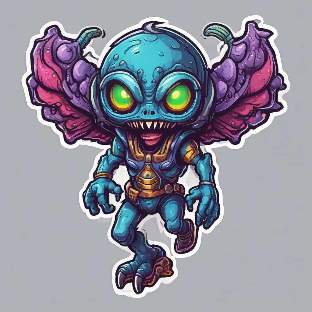 Neon Batfiend
