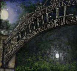 Kitchell Park Gate at Night