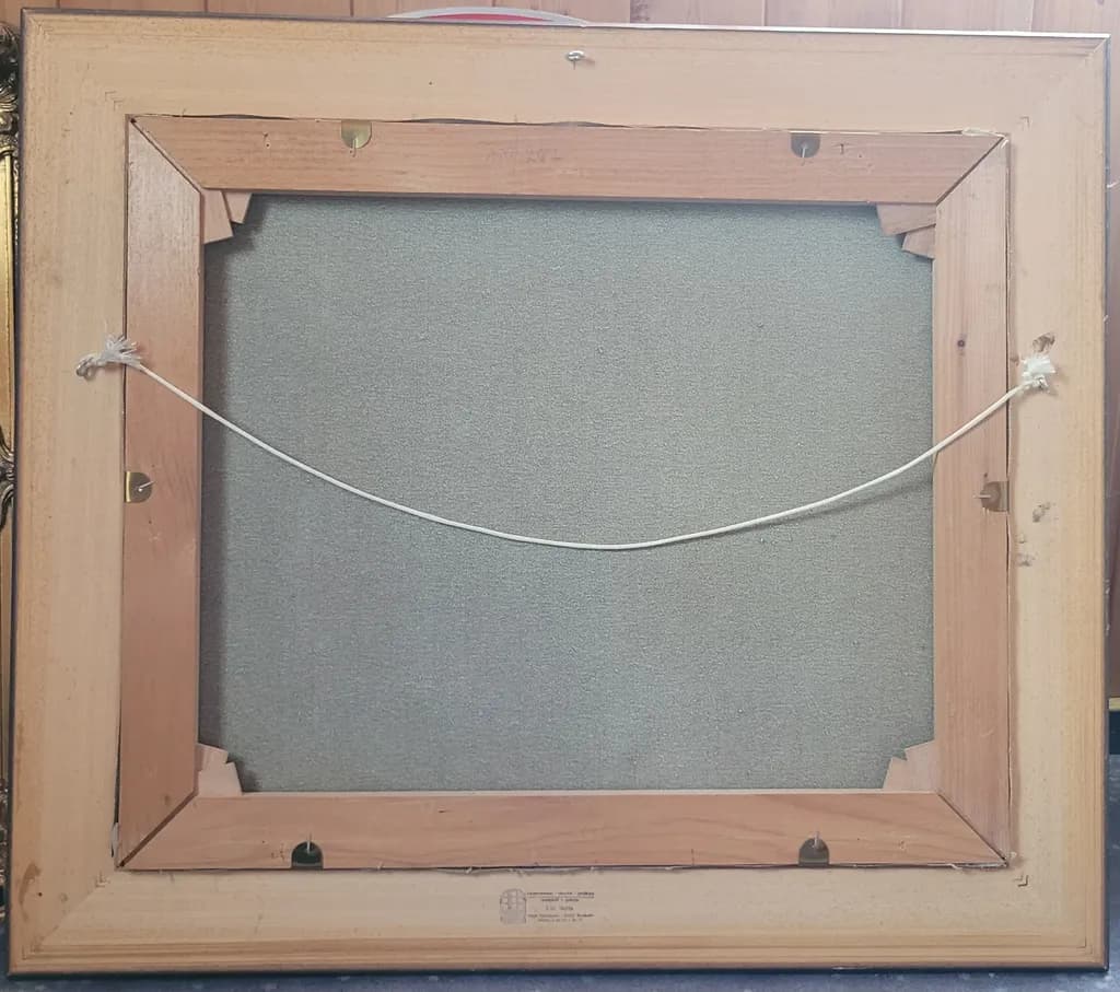 Canvas Frame Backside
