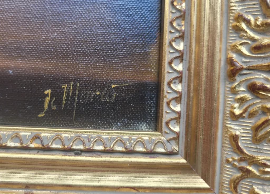 Golden Frame Detail