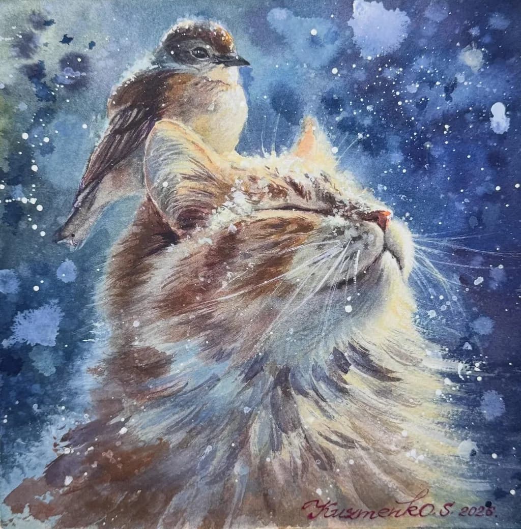 Snowy Companions