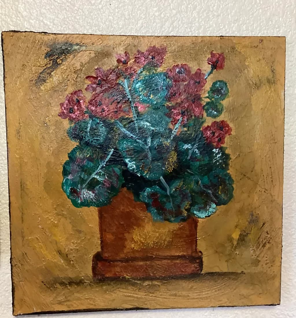 Textured Garden Blooms