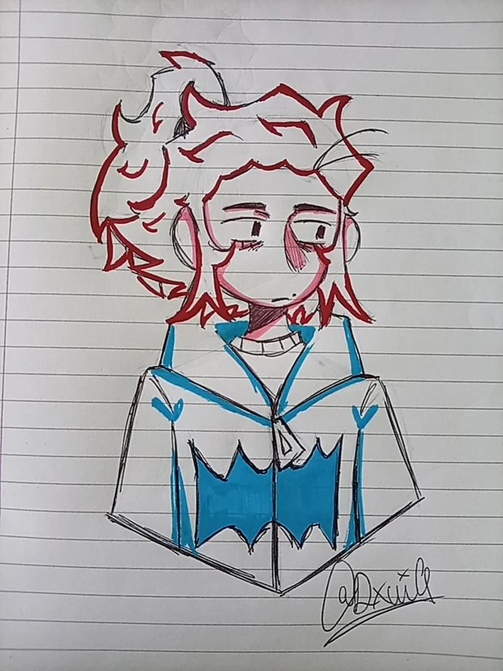 Blue Shadow Hoodie