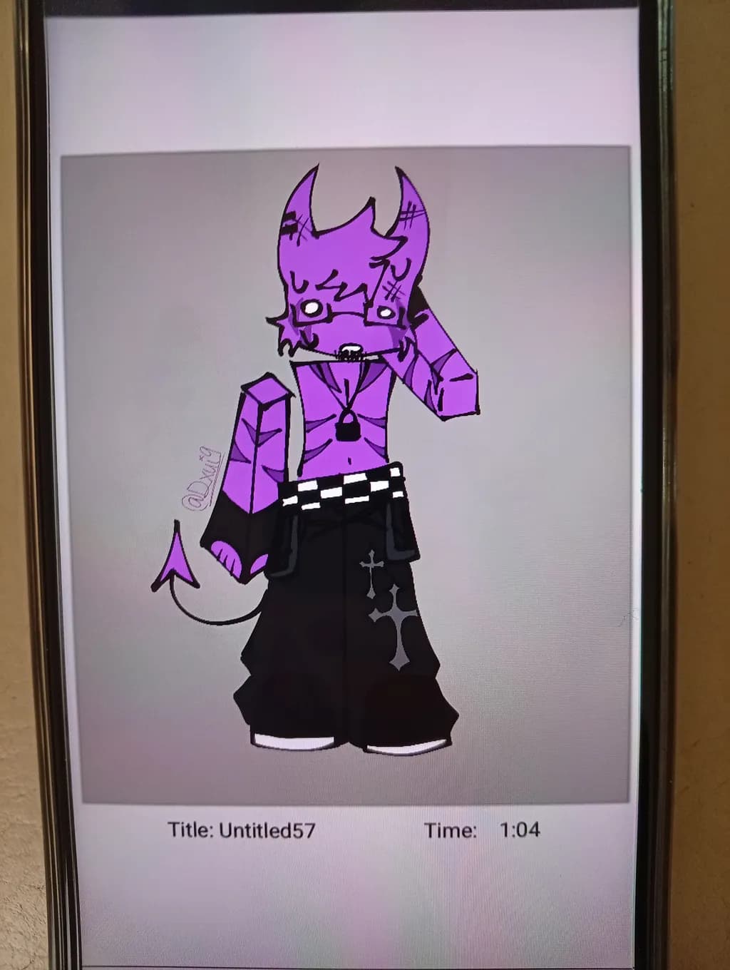 Purple Demon Punk