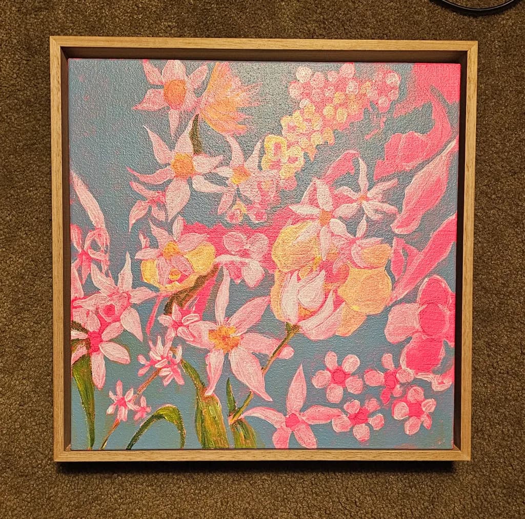 Pink Garden Bloom