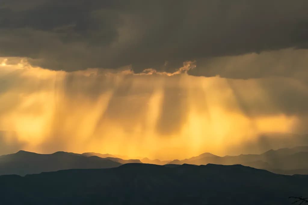 Sunset Rain