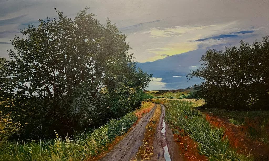 Muddy Country Road