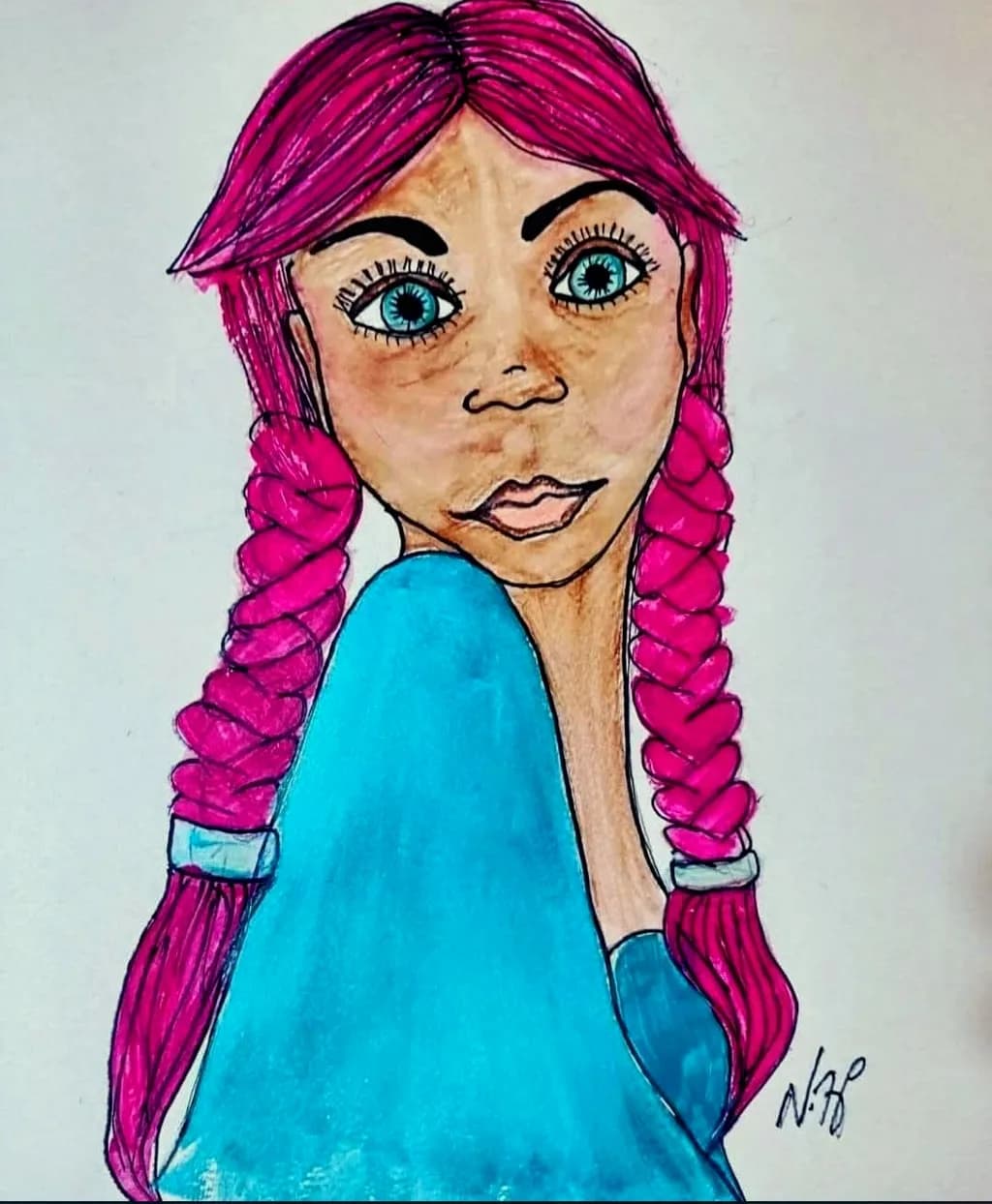 Fuchsia Gaze