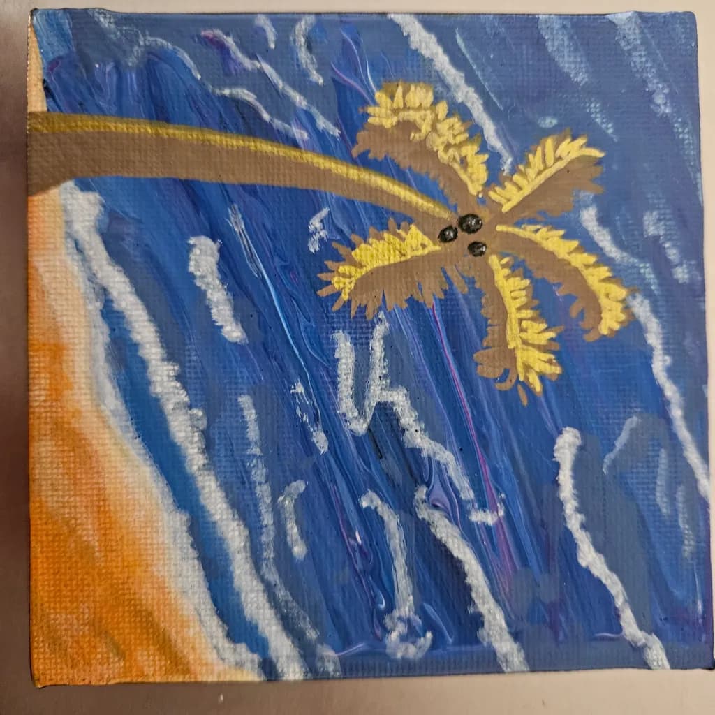 Golden Palm Breeze
