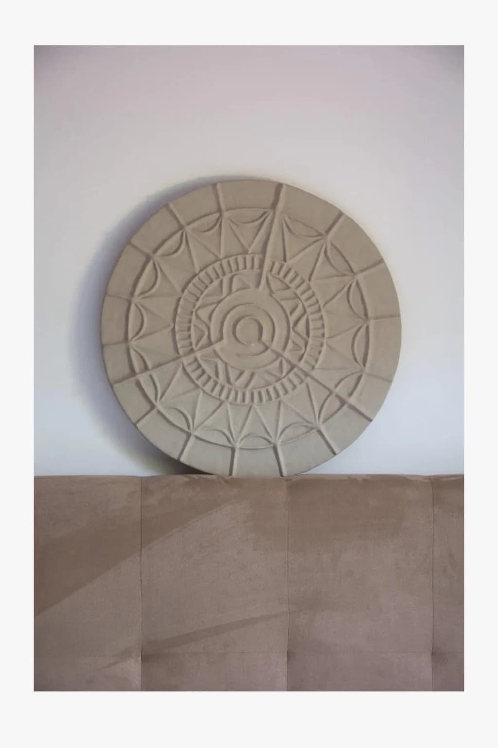 Carved Stone Mandala