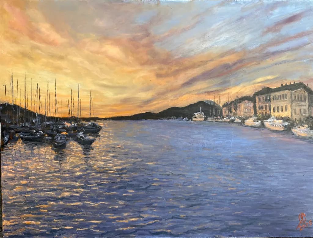 Bay at Malyy Loshyn