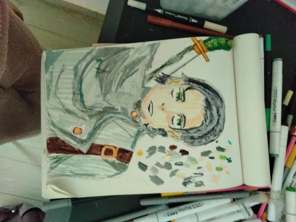 Green-Eyed Swordsman