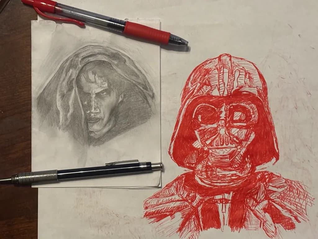 Dual Dark Portraits