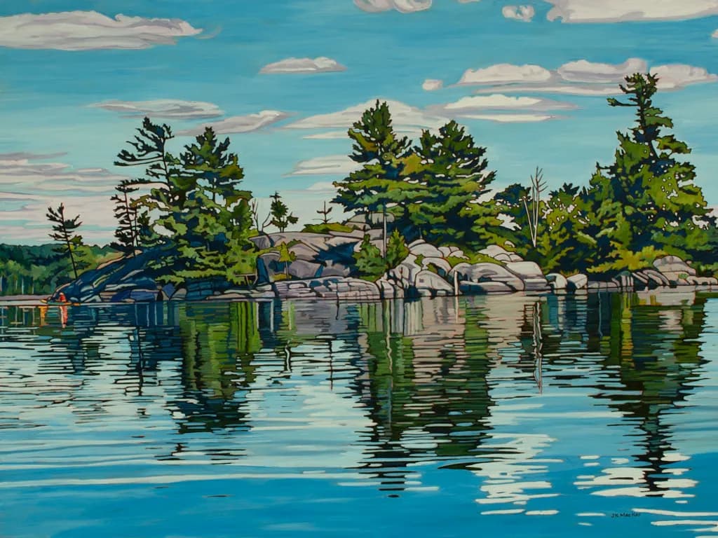 Shimmering Pines