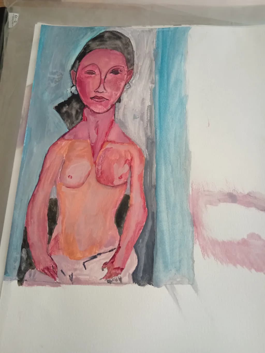 Abstract Figure Portrait