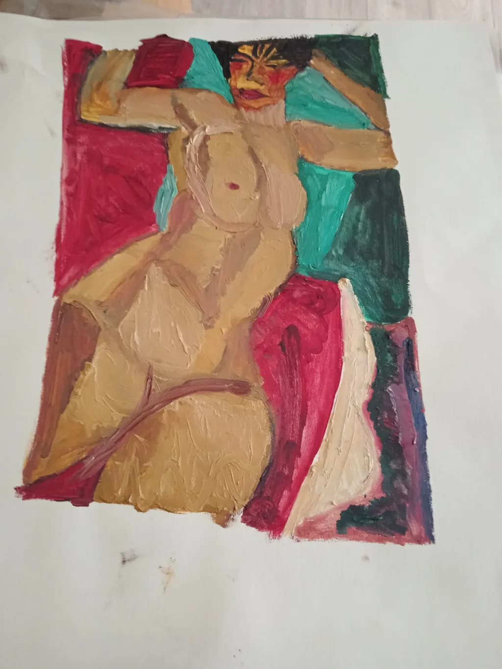 Reclining Nude Study