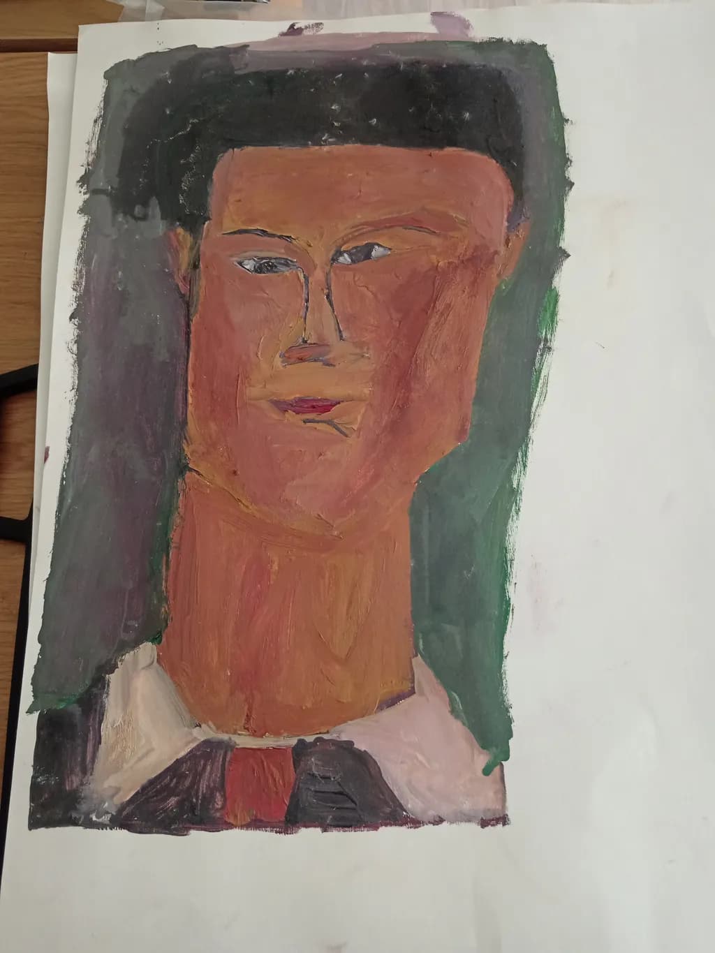 Abstract Portrait Face