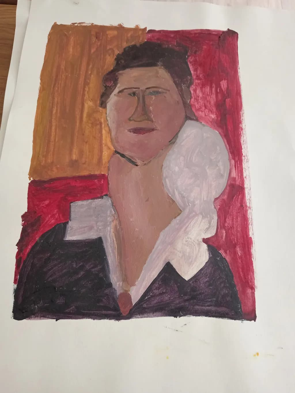 Abstract Portrait Figure