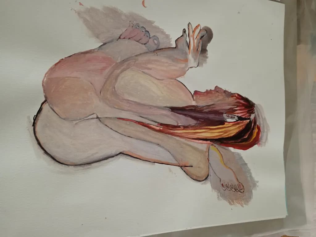 Curled Figure