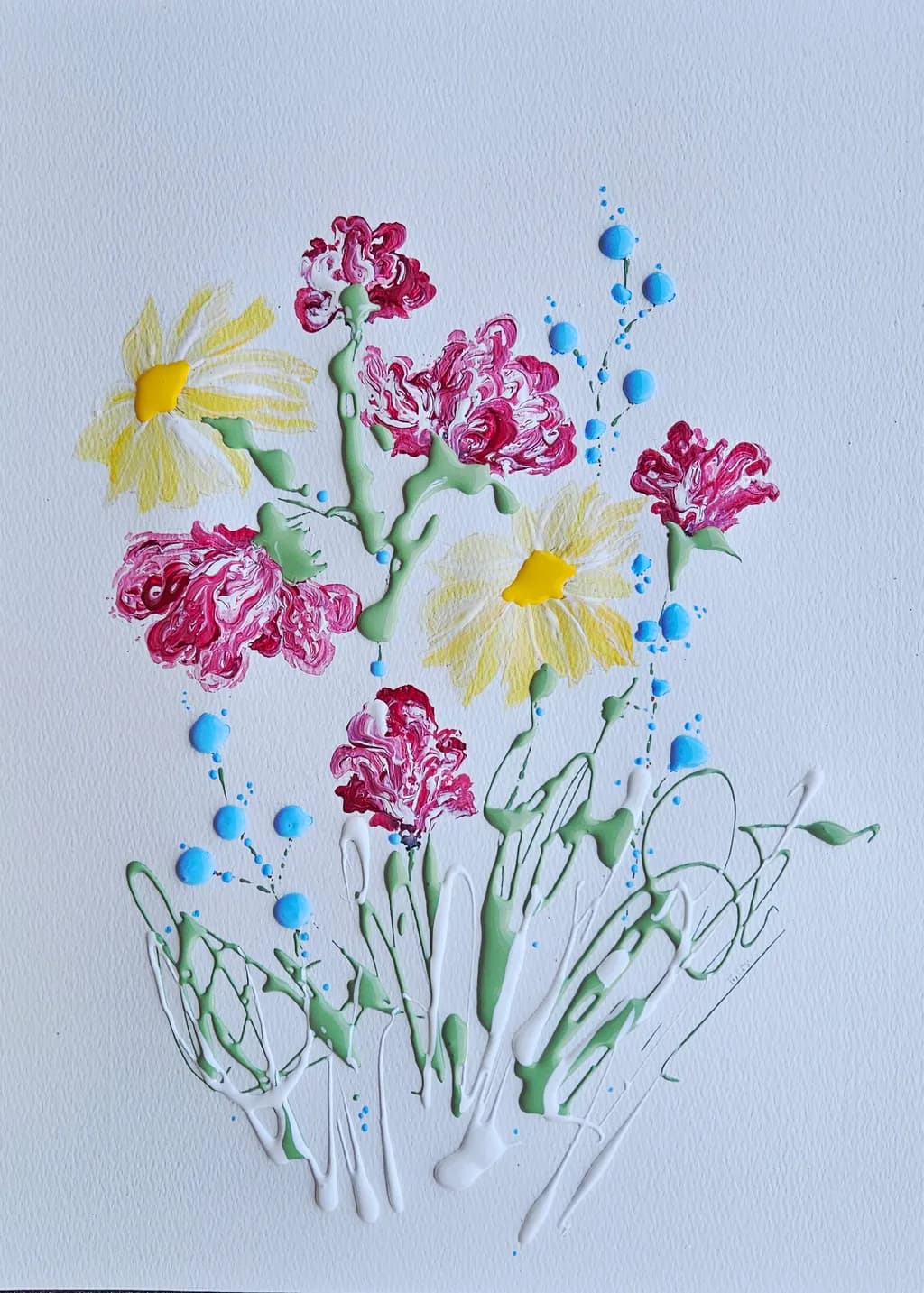 Abstract Floral Burst