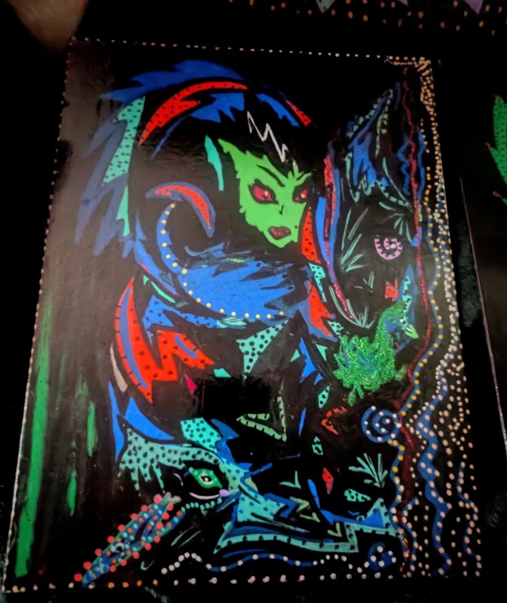 Neon Sorceress
