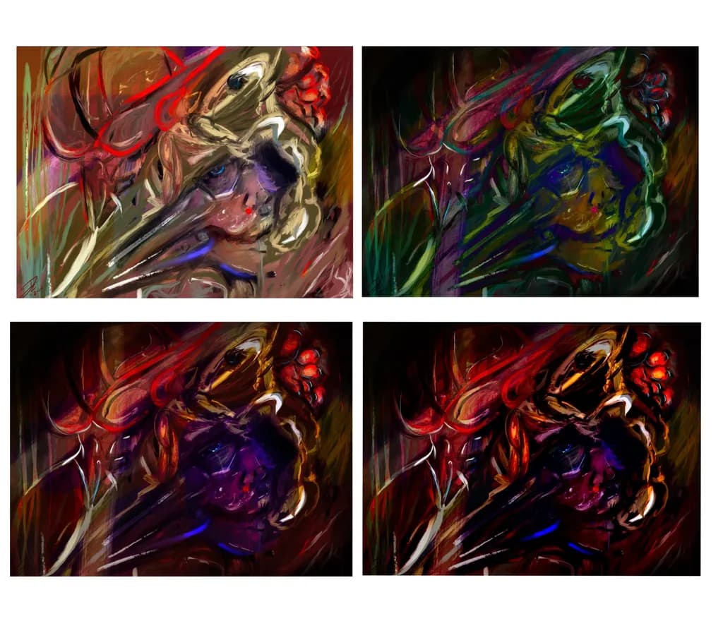 Fragmented Faces