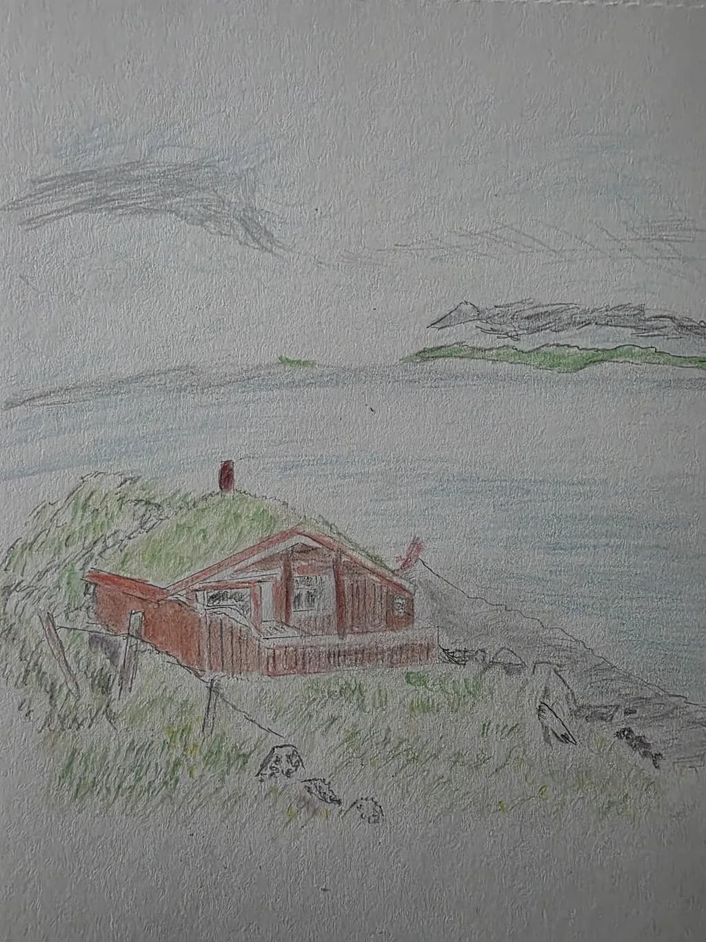 Seaside Cabin on Hill