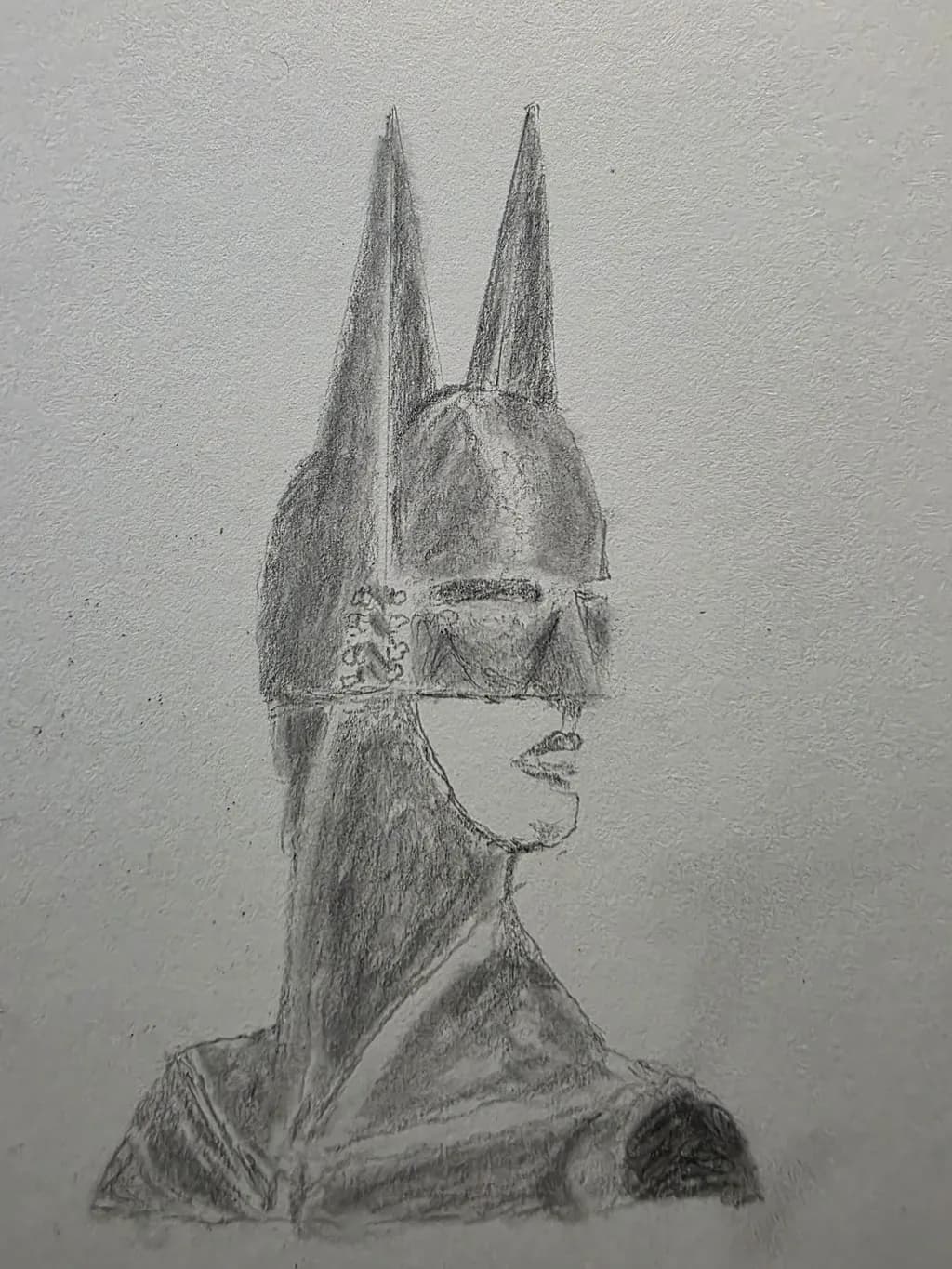 Helmeted Profile