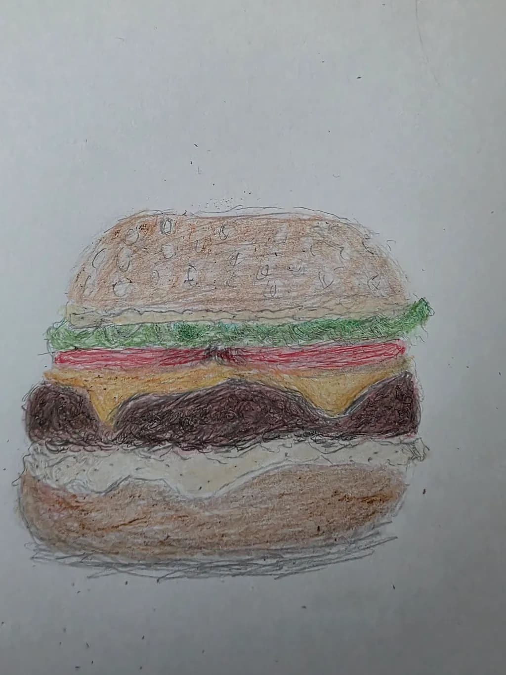 Classic Cheeseburger Sketch
