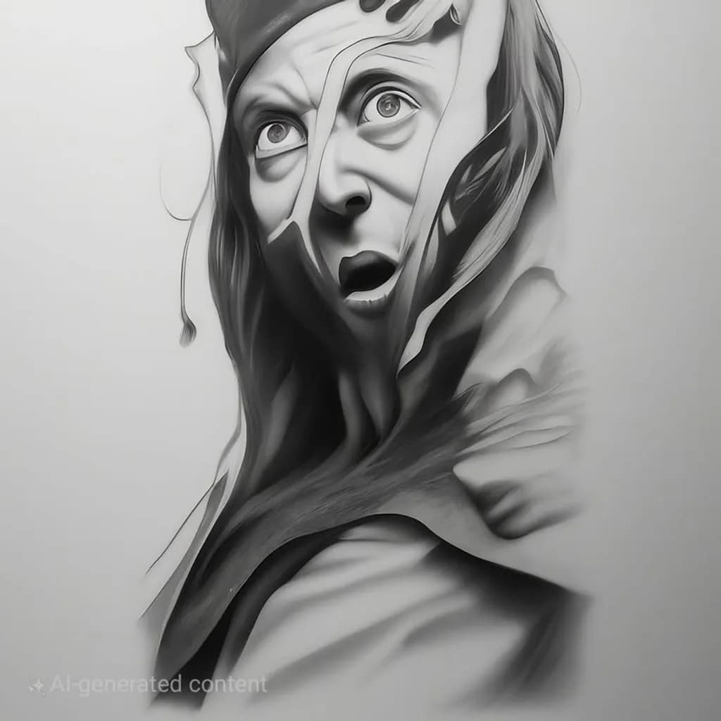 Abstract Portrait Expression