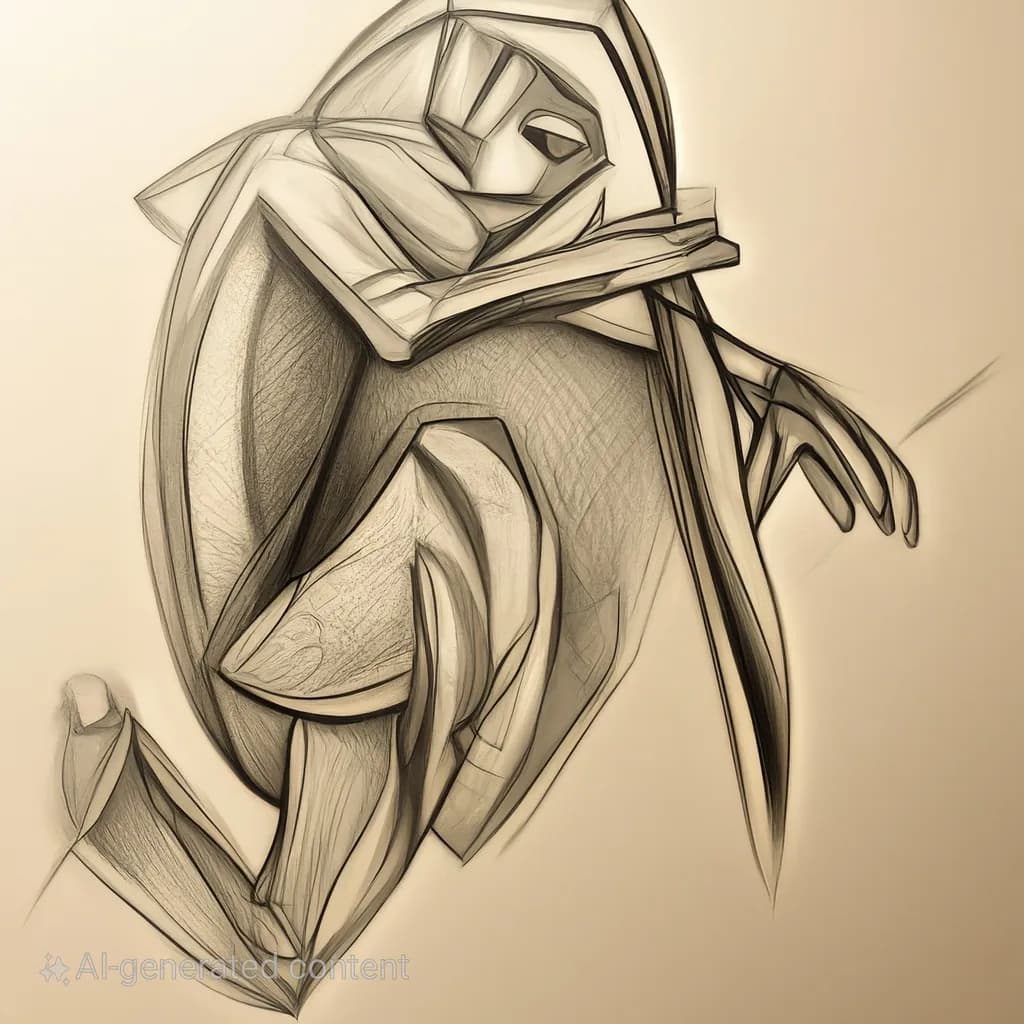 Abstract Reclining Figure