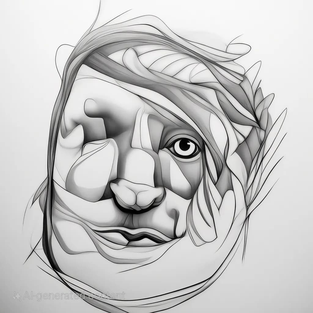 Abstract Portrait Flow