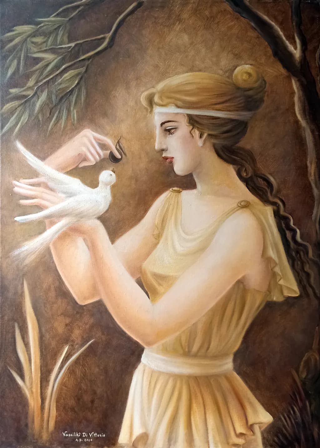 Girl with Bird