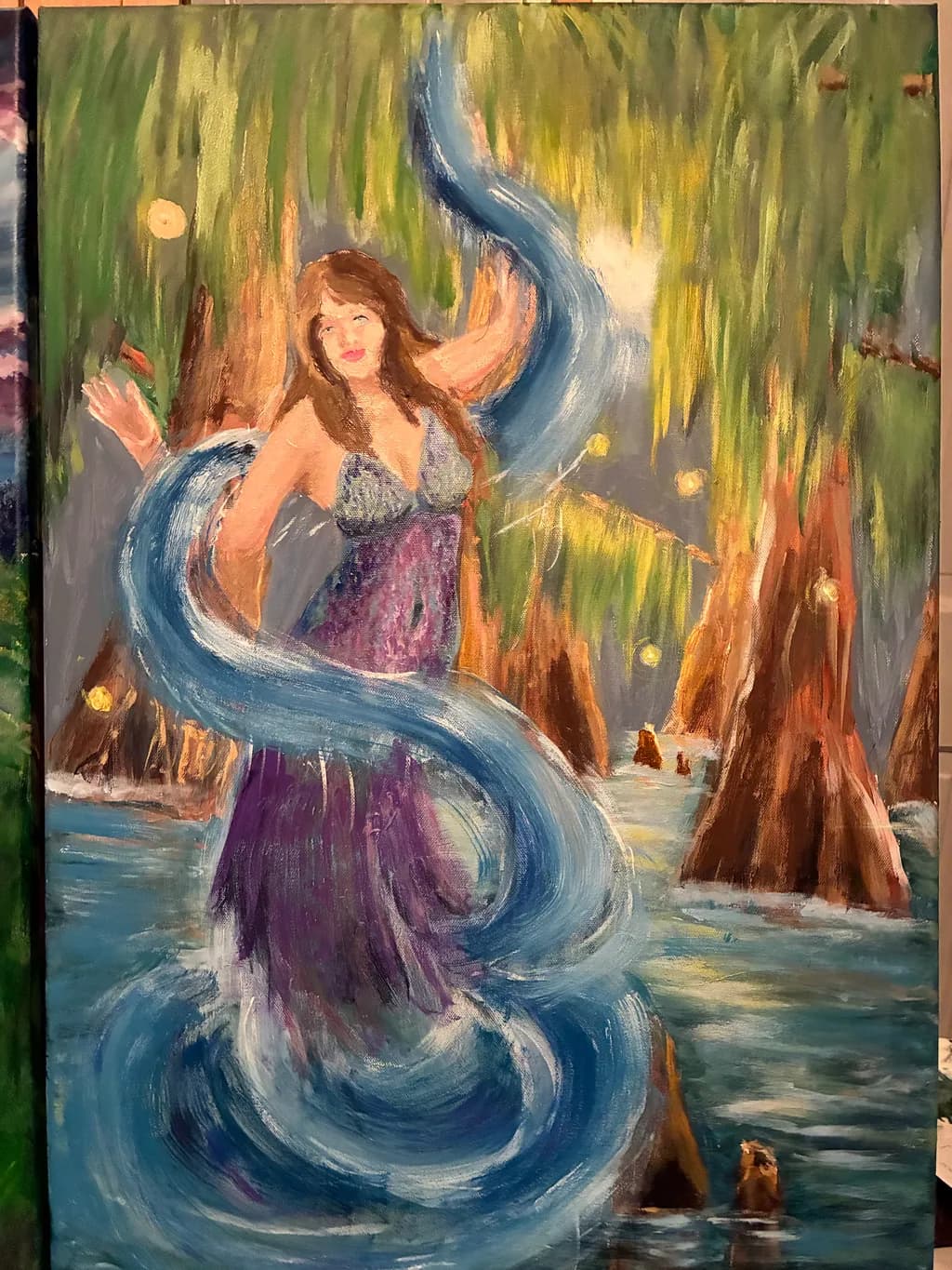 Swirling Waters in the Forest