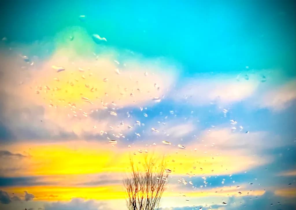 Sunset Rain Sky